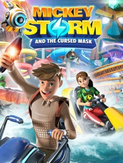 Mickey Storm and the Cursed Mask box art