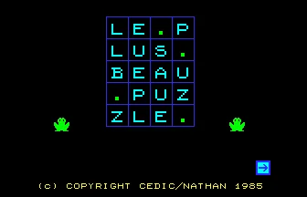Plus Beau Puzzle, Le box art