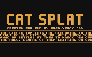 Cat Splat box art