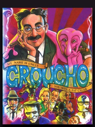 My Name is Uncle Groucho You Win a Fat Cigar box art