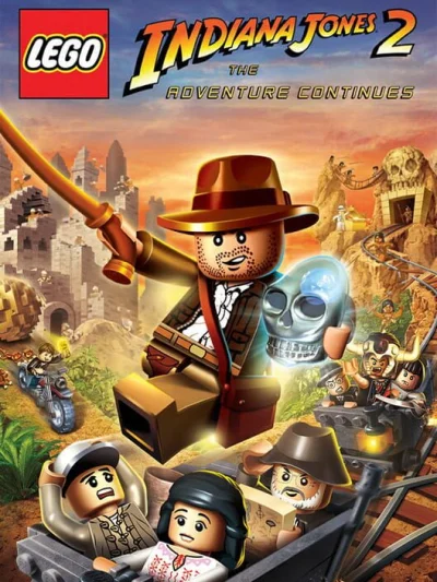 LEGO Indiana Jones 2 - The Adventure Continues box art