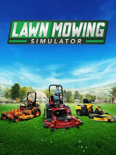 Lawn Mowing Simulator box art