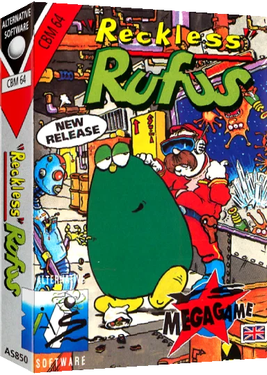 Reckless Rufus — box-3D (EU)