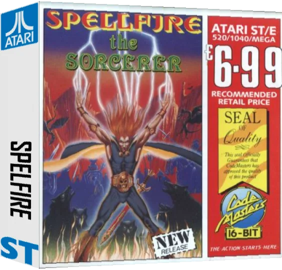Spellfire The Sorcerer — box-3D (WOR)