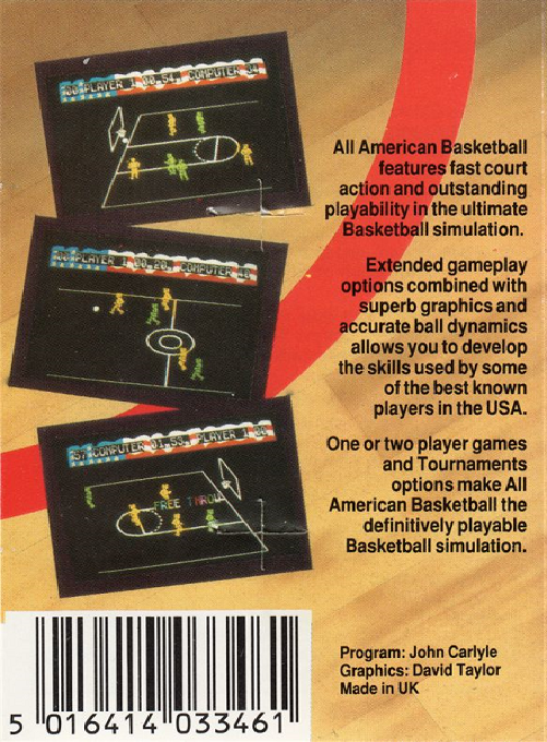 All American Basketball — box-2D-back (WOR)