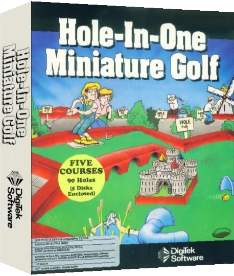 Hole-in-one Miniature Golf — box-3D (US)