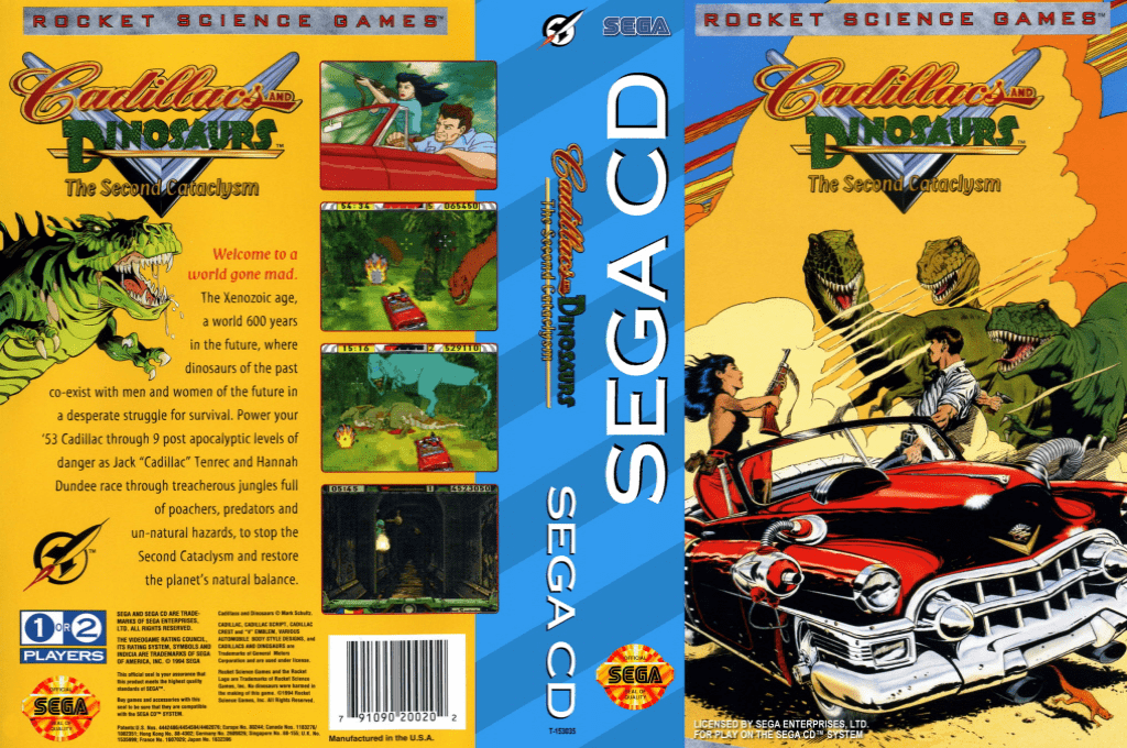 Cadillacs and Dinosaurs - The Second Cataclysm — box-texture (US)