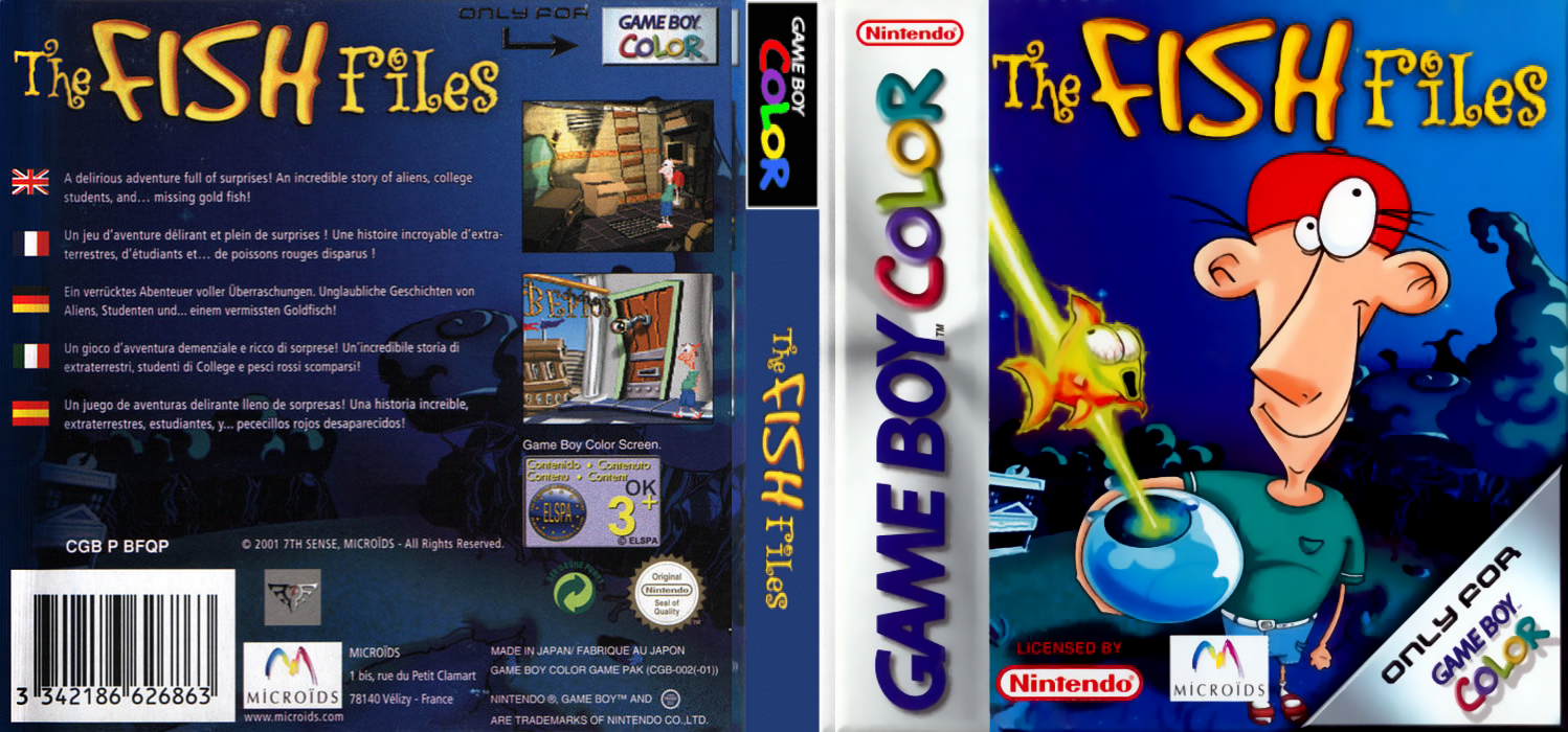 Fish Files, The — box-texture (EU)