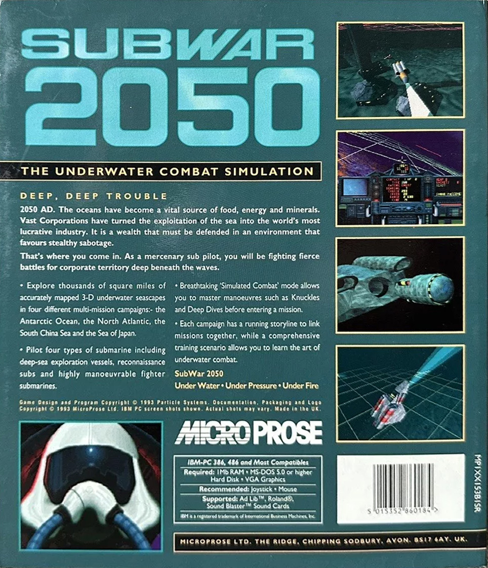 Subwar 2050 (CD-ROM) — box-2D-back (WOR)