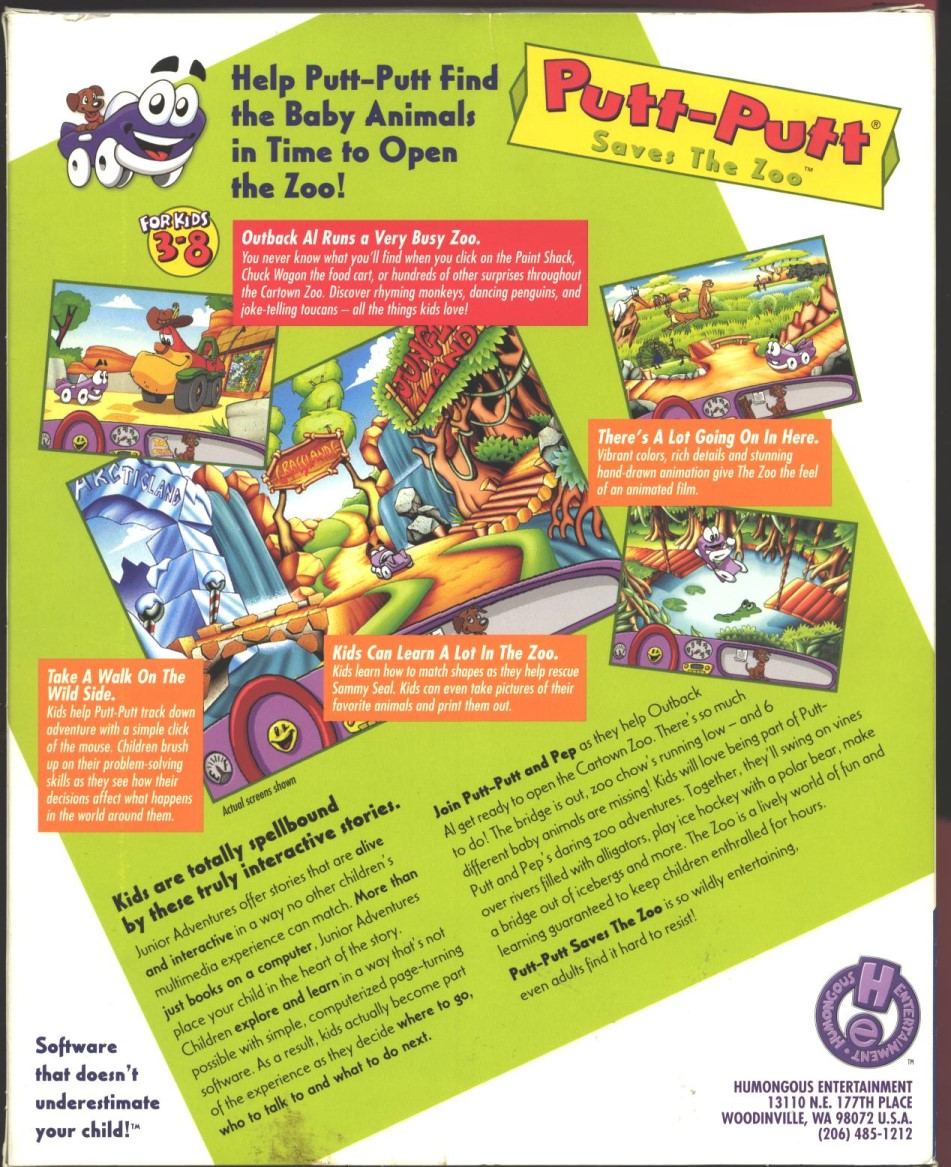 Putt-Putt Saves the Zoo — box-2D-back (WOR)
