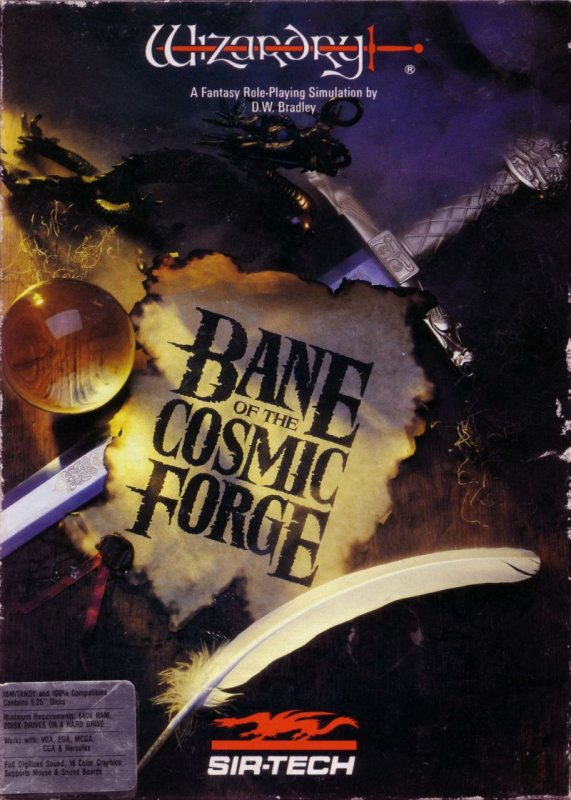 Wizardry - Bane of the Cosmic Forge box art