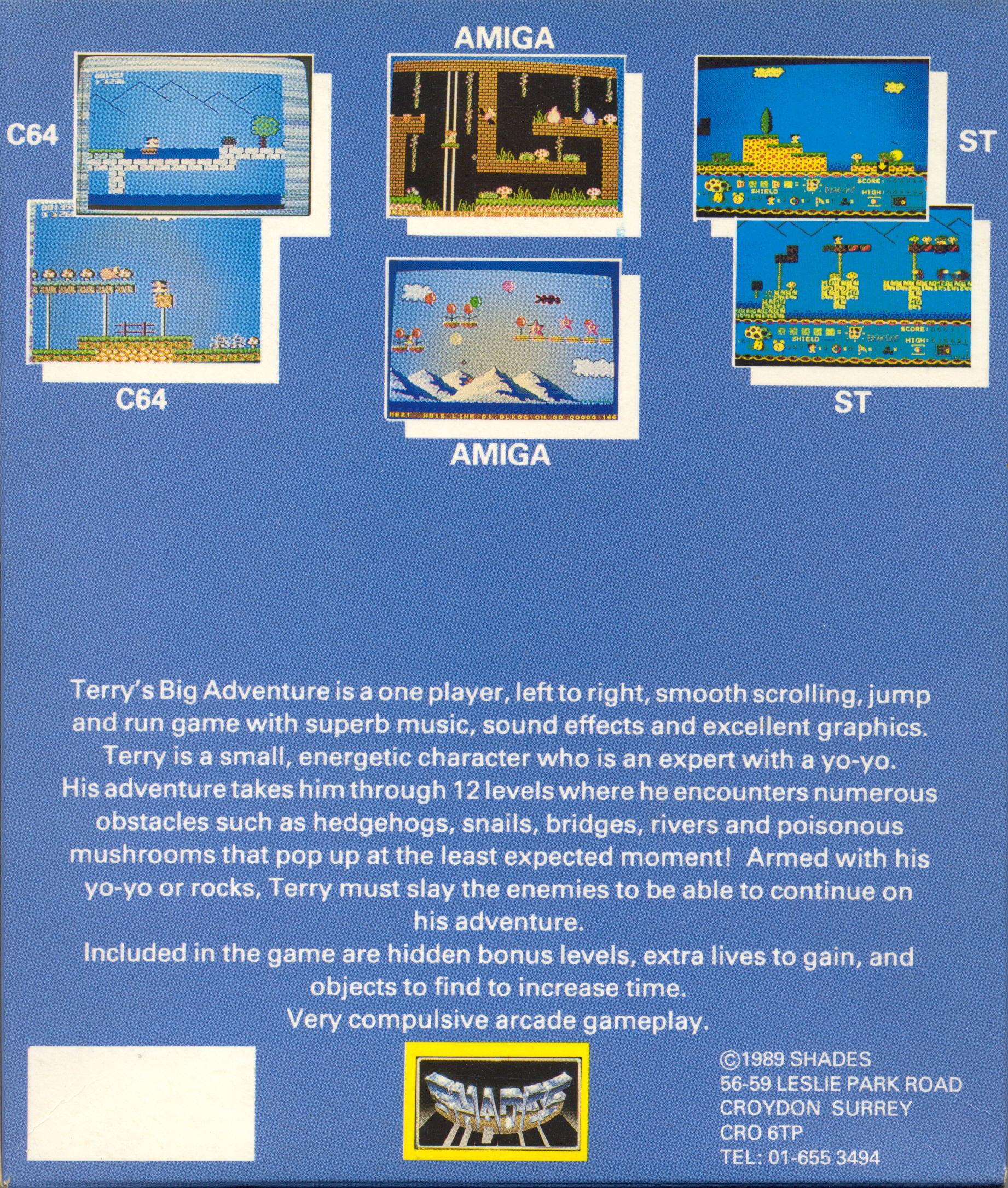 Terry's Big Adventure — box-scan (EU)