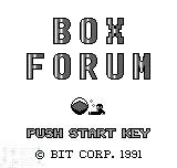 Box Forum — sstitle (WOR)
