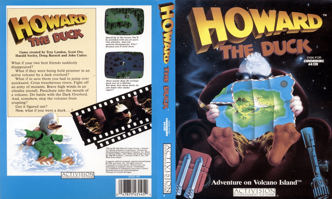 Howard The Duck — box-texture (EU)