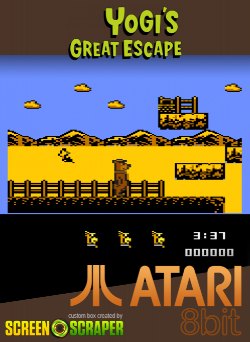 Yogi's Great Escape — box-2D (SS)