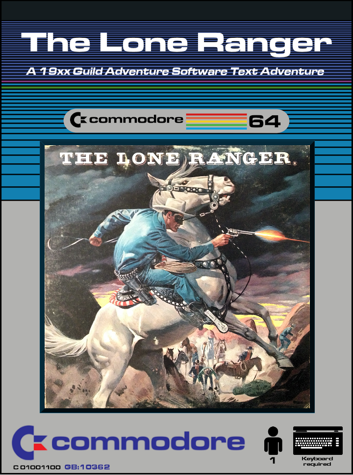 The Lone Ranger box art