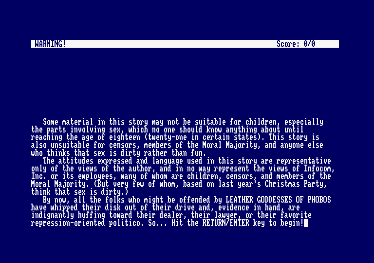 Leather Goddesses Of Phobos — sstitle (EU)
