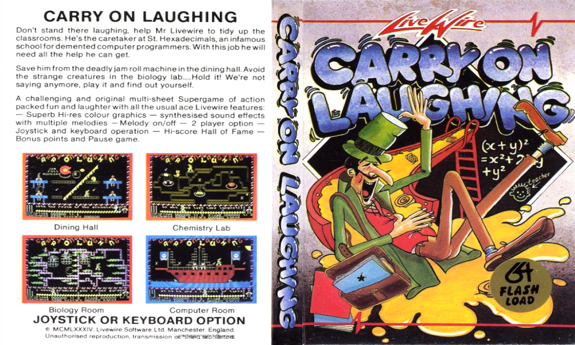 Carry on Laughing — box-texture (EU)