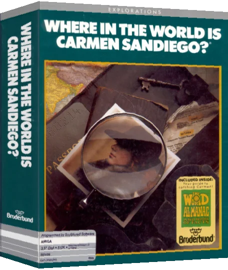 Where in the World is Carmen Sandiego — box-3D (US)