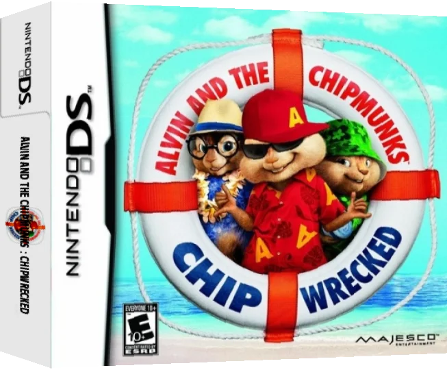 Alvin and the Chipmunks - Chipwrecked — box-3D (US)