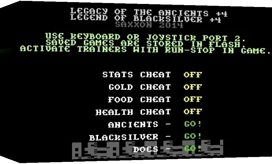 Legacy Of The Ancients + Legend Of Blacksilver, The — box-3D (WOR)