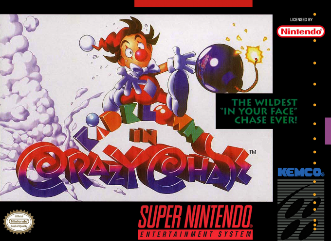Kid Klown In Crazy Chase box art