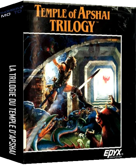Trilogie Du Temple D'apshai, La — box-3D (WOR)
