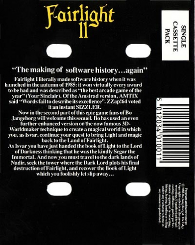 Fairlight 2 — box-2D-back (EU)