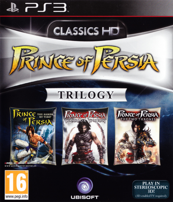 Prince of Persia Trilogy — box-2D (EU)