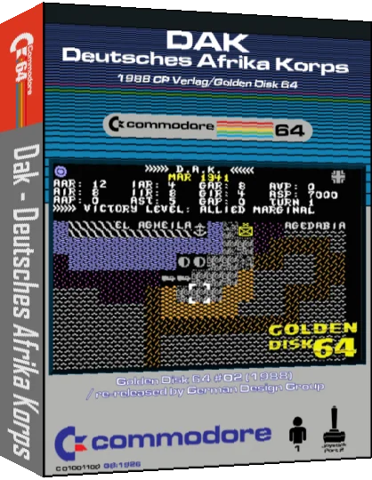 DAK : Deutsches Afrika Korps — box-3D (CUS)
