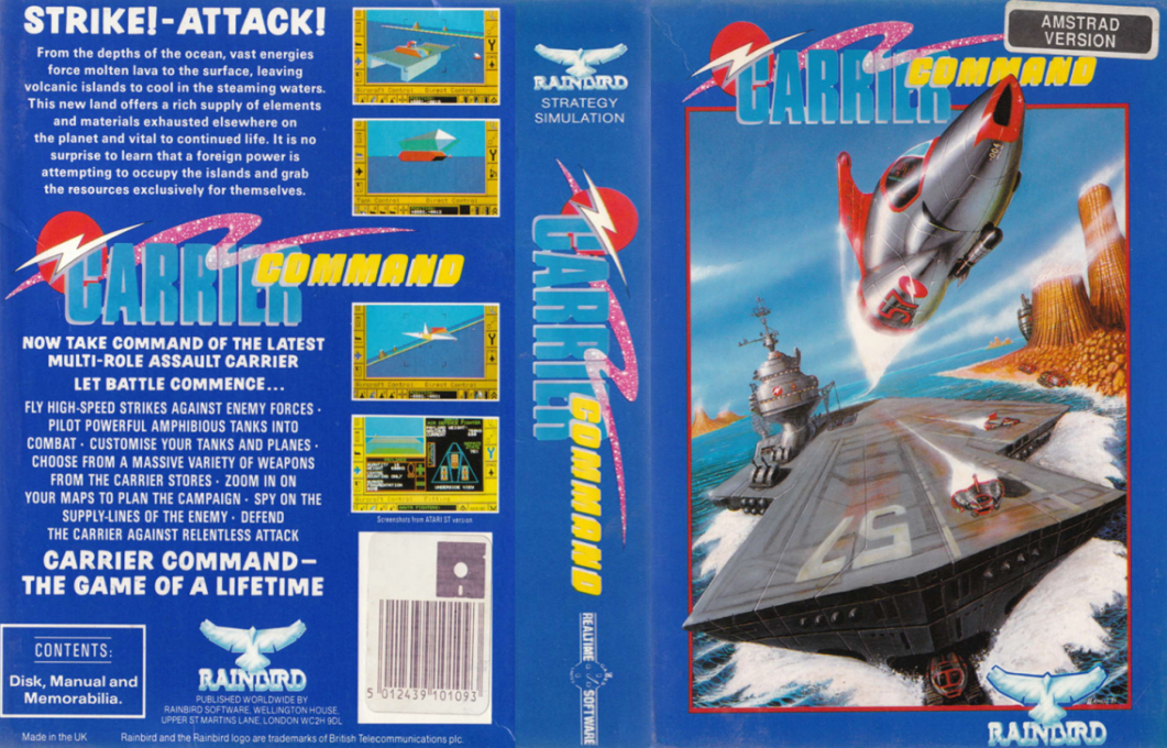 Carrier Command — box-texture (EU)