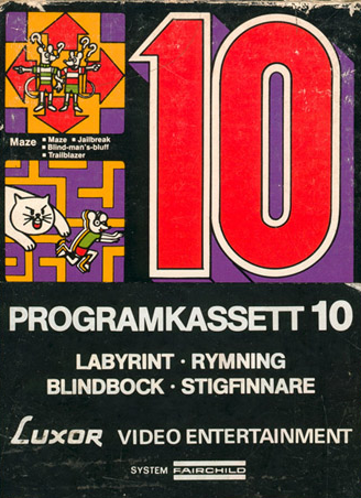 Videocart-10 - Maze, Jailbreak — box-2D (SE)