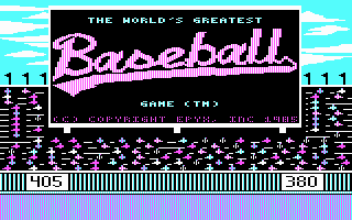 World's Greatest Baseball Game, The — sstitle (US)