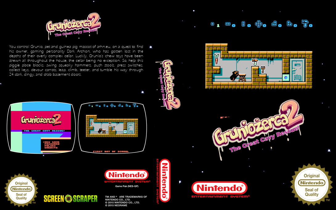 Gruniozerca 2 - The Great Cavy Rescue! — box-texture (SS)