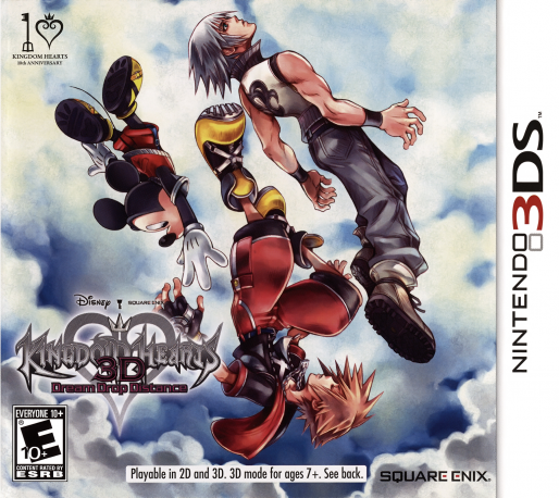 Kingdom Hearts 3D - Dream Drop Distance box art