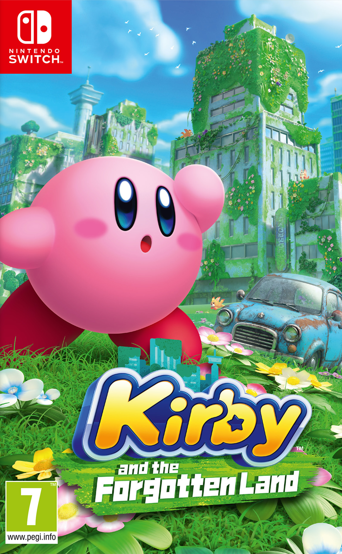 Kirby and the Forgotten Land — box-2D (EU)