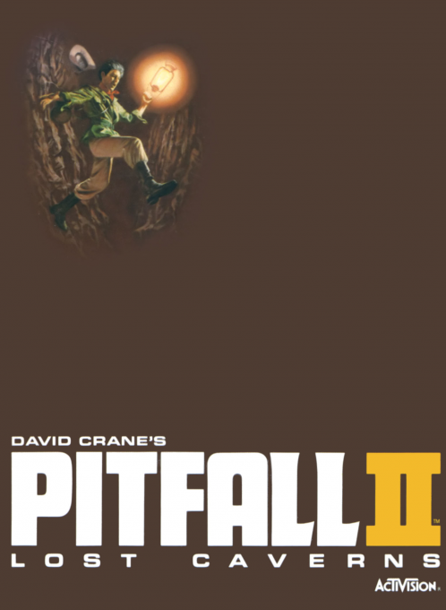 Pitfall 2 - Lost Caverns box art