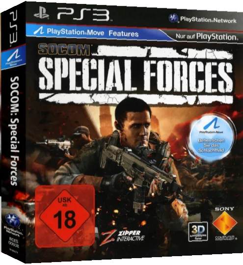 SOCOM - Special Forces — box-3D (DE)