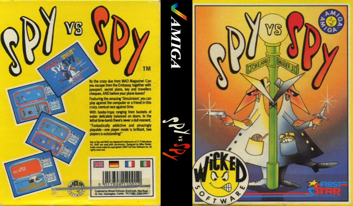 Spy vs Spy — box-texture (EU)