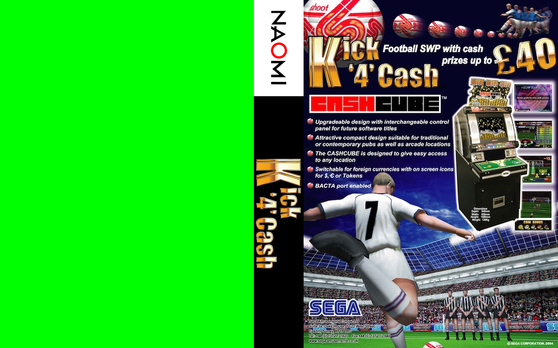 Kick '4' Cash — box-texture (WOR)