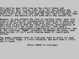 ZxZvm - Tryst of Fate - An Interactive Horse Opera — sstitle (WOR)