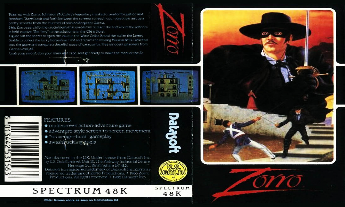 Zorro — box-texture (EU)