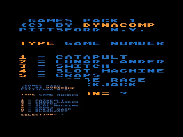 Games Pack I — mixrbv2 (WOR)