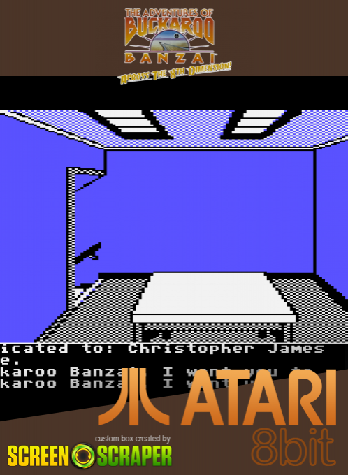 Adventures of Buckaroo Banzai, The - Across the 8th Dimension! — box-2D (SS)