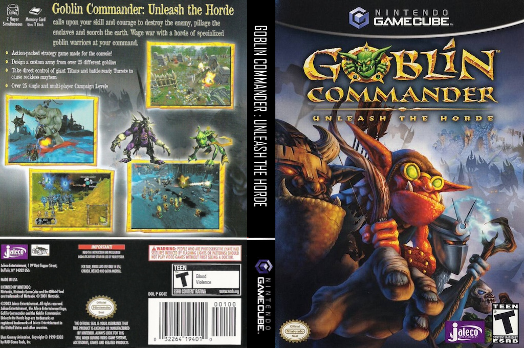 Goblin Commander - Unleash the Horde — box-texture (US)