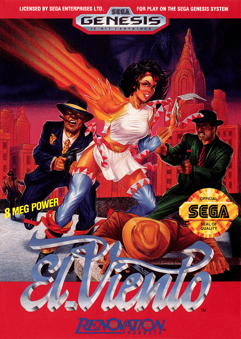 Viento, El box art
