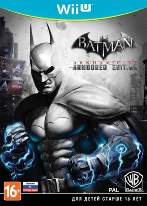 Batman - Arkham City - Armored Edition — box-2D (RU)