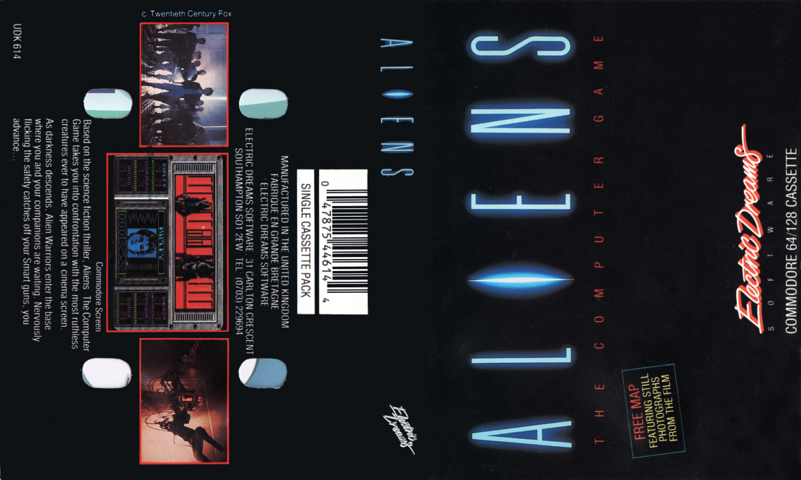 Aliens - The Computer Game — box-texture (EU)