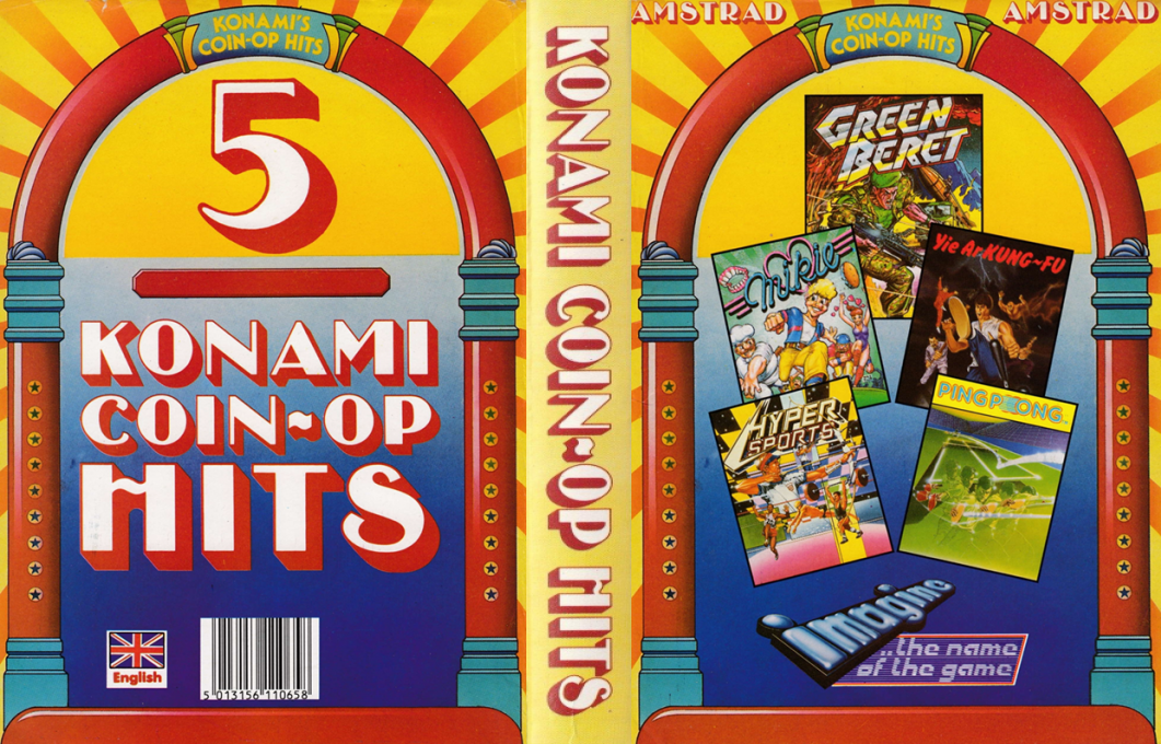 Konami Coin-op Hits — box-texture (EU)