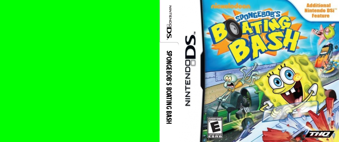 SpongeBob's Boating Bash — box-texture (US)
